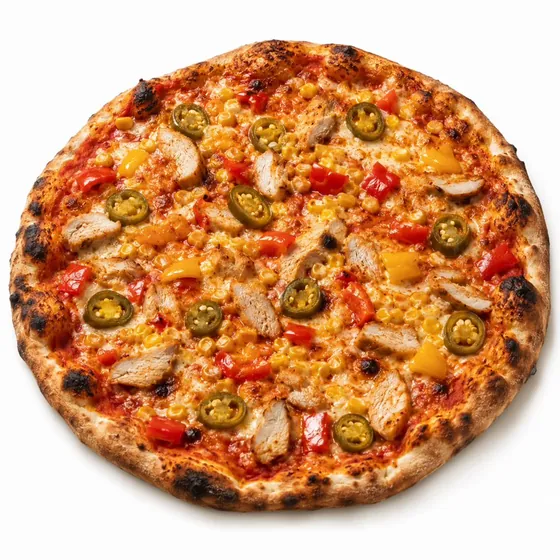 Die Scharfe mit Hähnchen von Ruben Pizza