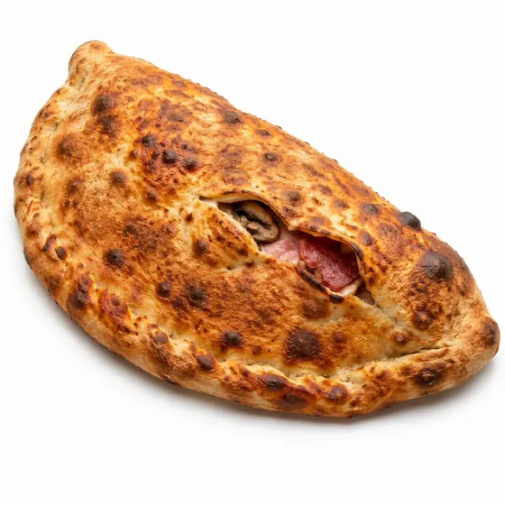 Der Calzone von Ruben Pizza